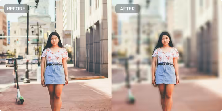 AI Blur Background